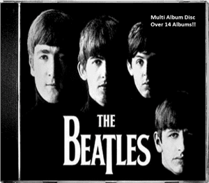The Beatles Multi Album Disc Box Cover - Blackbird Beatles Album Cover, HD Png Download PNG image with transparent background
