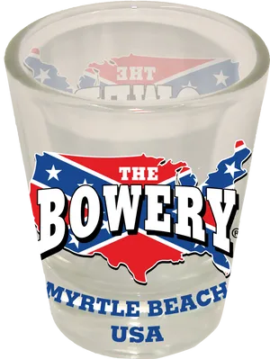 The Bowery Myrtle Beach U S A Glassware PNG Image