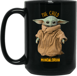 Baby Yoda Star Wars The Mandalorian The Child Mug Shirt, - Baby Yoda Coffee Mug, HD Png Download PNG image with transparent background