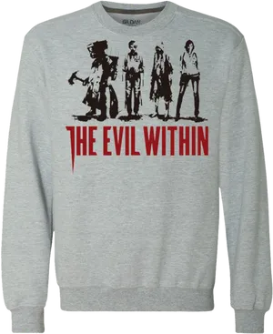 The Evil Within Sweatshirt PNG Image