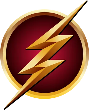 The Flash Logo Graphic PNG Image