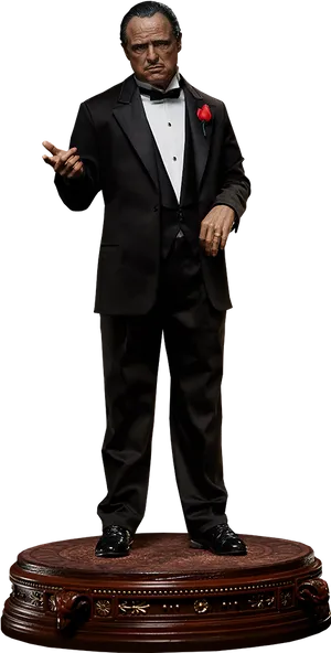 The Godfather Classic Pose PNG Image