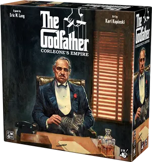 The Godfather Corleones Empire Board Game PNG Image