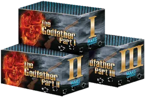 The Godfather Trilogy Box Set PNG Image