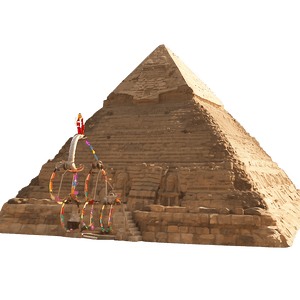 The Great Pyramid of Giza PNG gdl PNG image with transparent background
