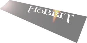 The Hobbit Logo Reflection PNG Image