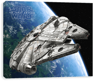 The Millennium Falcon Resurrected - Millenium Falcon Star Wars, HD Png Download PNG image with transparent background