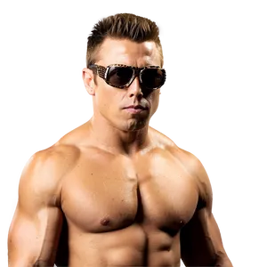 The Miz With Wwe Title Png Xav PNG Image