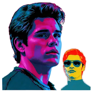 The Outsiders Pop Art Png Oty1 PNG Image