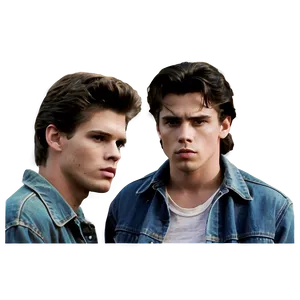 The Outsiders Themed Collage Png 85 PNG Image