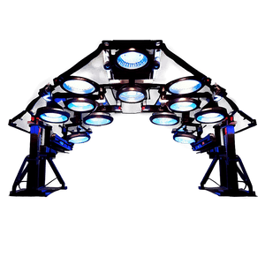 Theater Lighting Rig PNG qbk PNG with transparent background