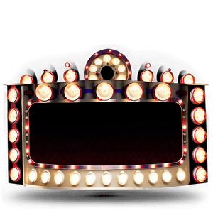 Theater Marquee Sign PNG 69 PNG with transparent background
