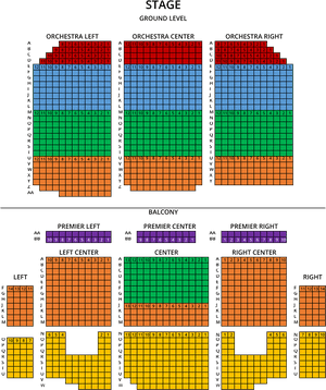 Temple Seating Chart - Temple Theater Viroqua Seating Chart, HD Png Download PNG image with transparent background