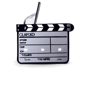 Theatre Clapperboard Icon PNG pfu40 PNG image with transparent background