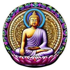 Theravada Buddhism Icon Png Vpi25 PNG Image