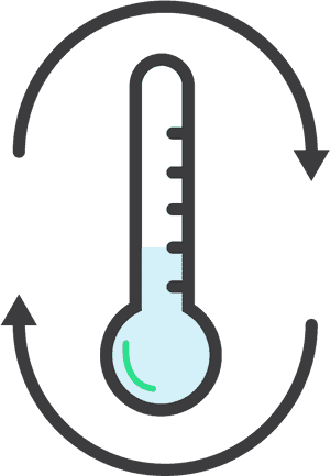 Thermostat At Cooler Setting Icon, HD Png Download PNG with transparent background
