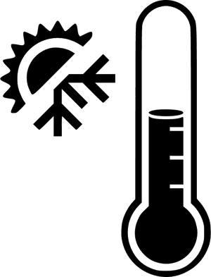 Download Banner Black And White Stock Thermometer Warm - Thermometer Black And White Png, Transparent Png PNG with transparent background