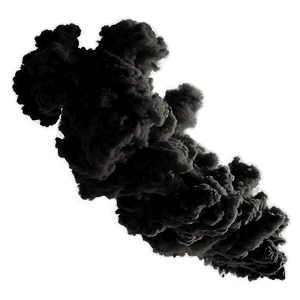Thick Black Smoke PNG lbc24 PNG image with transparent background