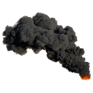 Thick Black Smoke Texture Png Ihk45 PNG Image