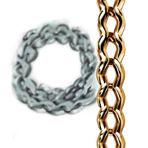 Thick Gold Chain PNG 05042024 PNG image with transparent background