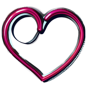 Thick Heart Outline PNG txc PNG