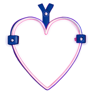 Thin Heart Outline PNG gxq57 PNG