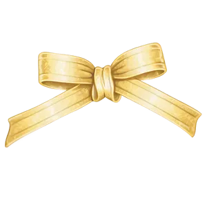 Thin Yellow Ribbon Vector Png 06262024 PNG Image