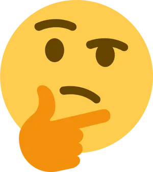 Thinking_ Emoji_ Confusion.png PNG Image