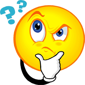 Thinking_ Emoji_with_ Question_ Marks.png PNG image with transparent background