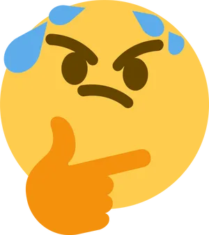 Thinking Face Emojiwith Thumbs Up PNG Image