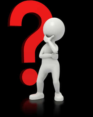 Stick Man Thinking, HD Png Download PNG