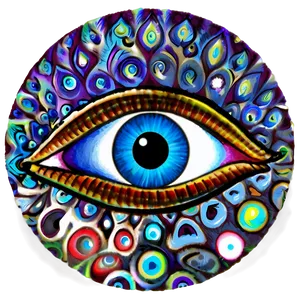 Third Eye Psychedelic Png Vtn97 PNG Image