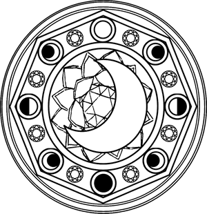 This Is The Magic Circle Of Sailor Moon - Sailor Moon Magic Circle, HD Png Download PNG image with transparent background