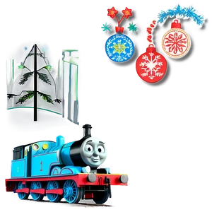 Thomas And Friends Festive Png 47 PNG Image