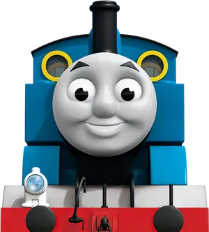 Thomasthe Tank Engine Smiling PNG Image