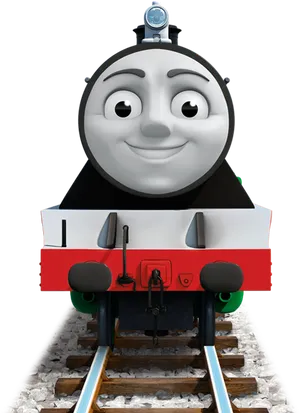 Thomasthe Tank Engine Smiling PNG Image