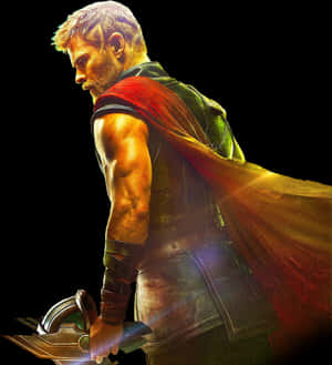 Thor Gladiator Armor Artwork PNG image with transparent background