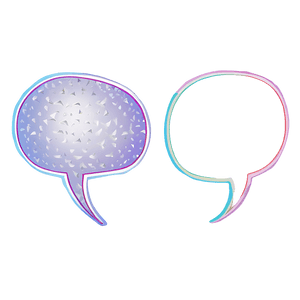 "Thought and Speech Bubble PNG Varieties" 04302024 PNG