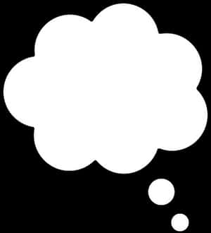 Thought Bubble Graphic PNG image with transparent background