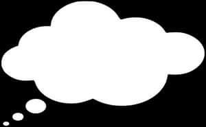 Thought Bubble Vector Graphic PNG image with transparent background