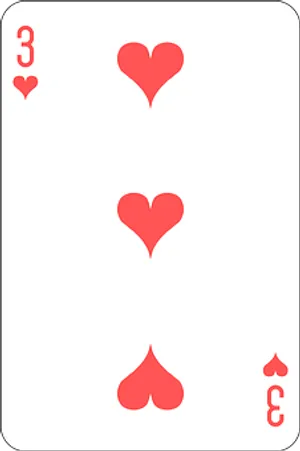 Three_of_ Hearts_ Playing_ Card PNG Image