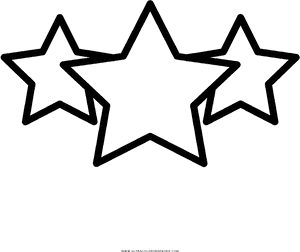 Star Rating Coloring Page - Shooting Star Outline Clipart, HD Png Download PNG image with transparent background