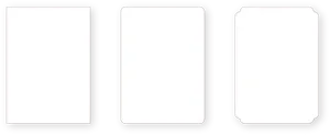 Three Rectangular Shapes Variations PNG Image