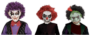 Clown Mask With Sound - Scary Clown Costumes PNG image with transparent background