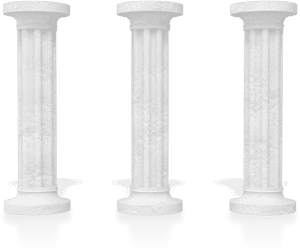 3 Pillars Clip Art , Png Download - 3 Pillars Png, Transparent Png PNG