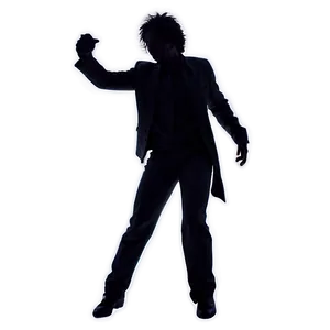 Thriller Dance Silhouette Png Kcx40 PNG Image