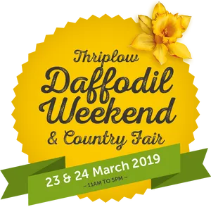 Thriplow Daffodil Weekend Event2019 PNG Image