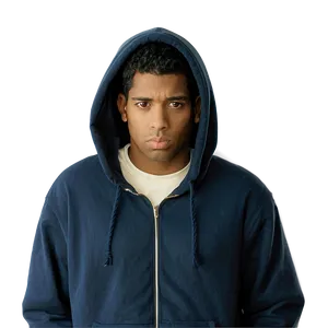 Thug In Hoodie Png Hhw PNG Image