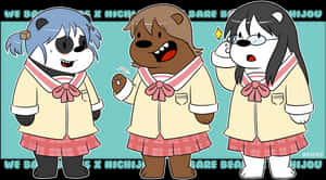 Thumb Image - We Bare Bear Cosplay, HD Png Download PNG with transparent background