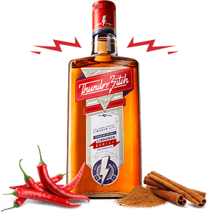 Thunder Bitch Whisky - Thunder Bitch Liqueurs PNG